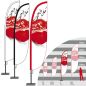 Preview: Beachflag Promo Feather Curve Preview: Beachflag Promo Feather Curve